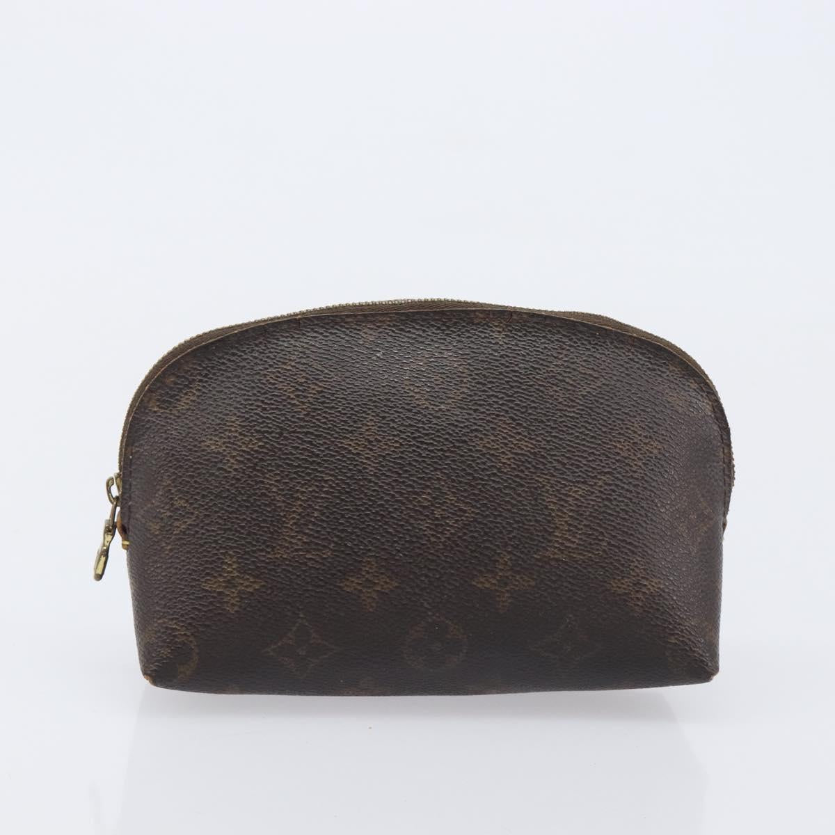 LOUIS VUITTON Monogram Pochette Cosmetic PM Pouch 2 Set LV Auth bs37435