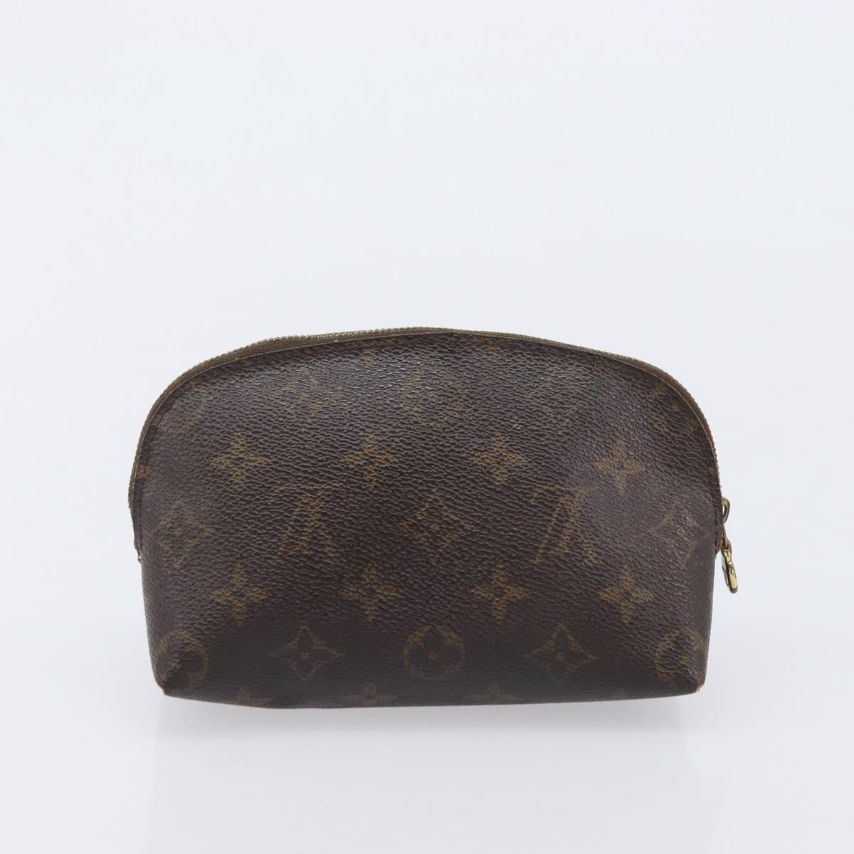 LOUIS VUITTON Monogram Pochette Cosmetic PM Pouch 2 Set LV Auth bs37435