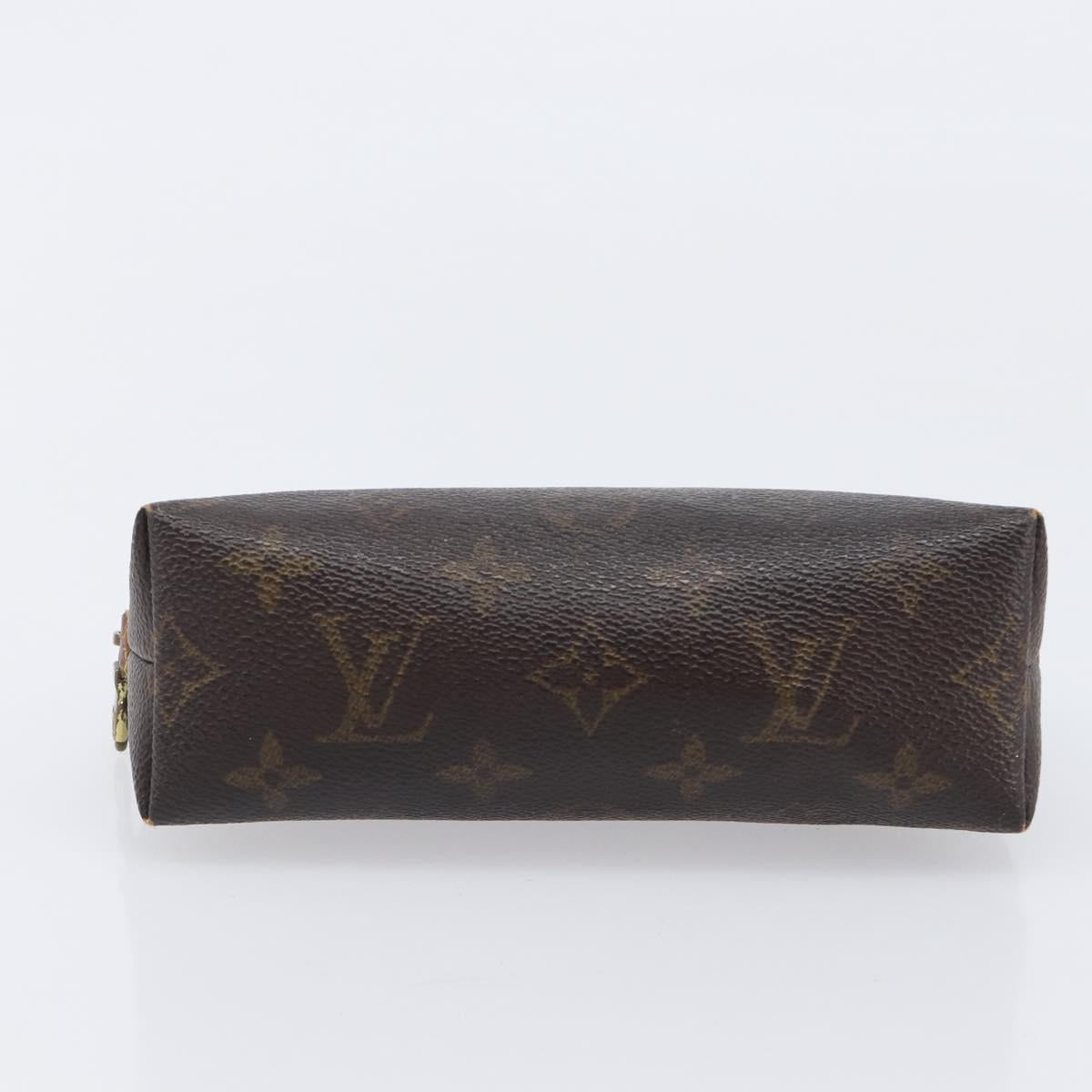 LOUIS VUITTON Monogram Pochette Cosmetic PM Pouch 2 Set LV Auth bs37435