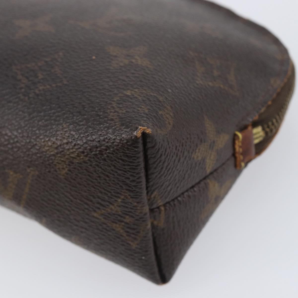 LOUIS VUITTON Monogram Pochette Cosmetic PM Pouch 2 Set LV Auth bs37435