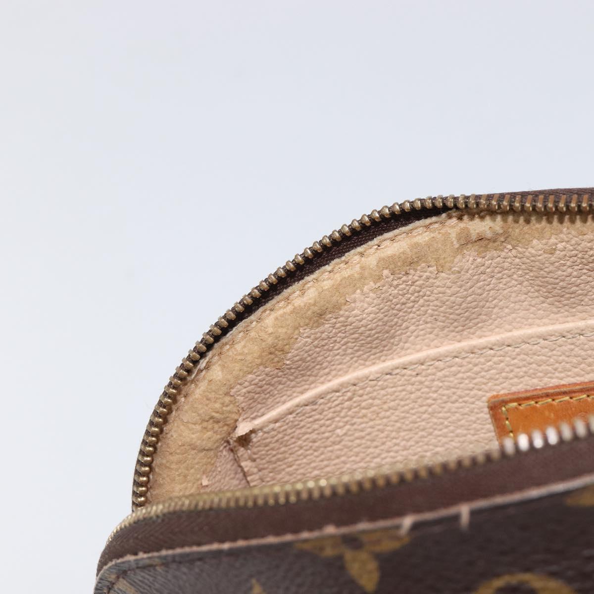 LOUIS VUITTON Monogram Pochette Cosmetic PM Pouch 2 Set LV Auth bs37435
