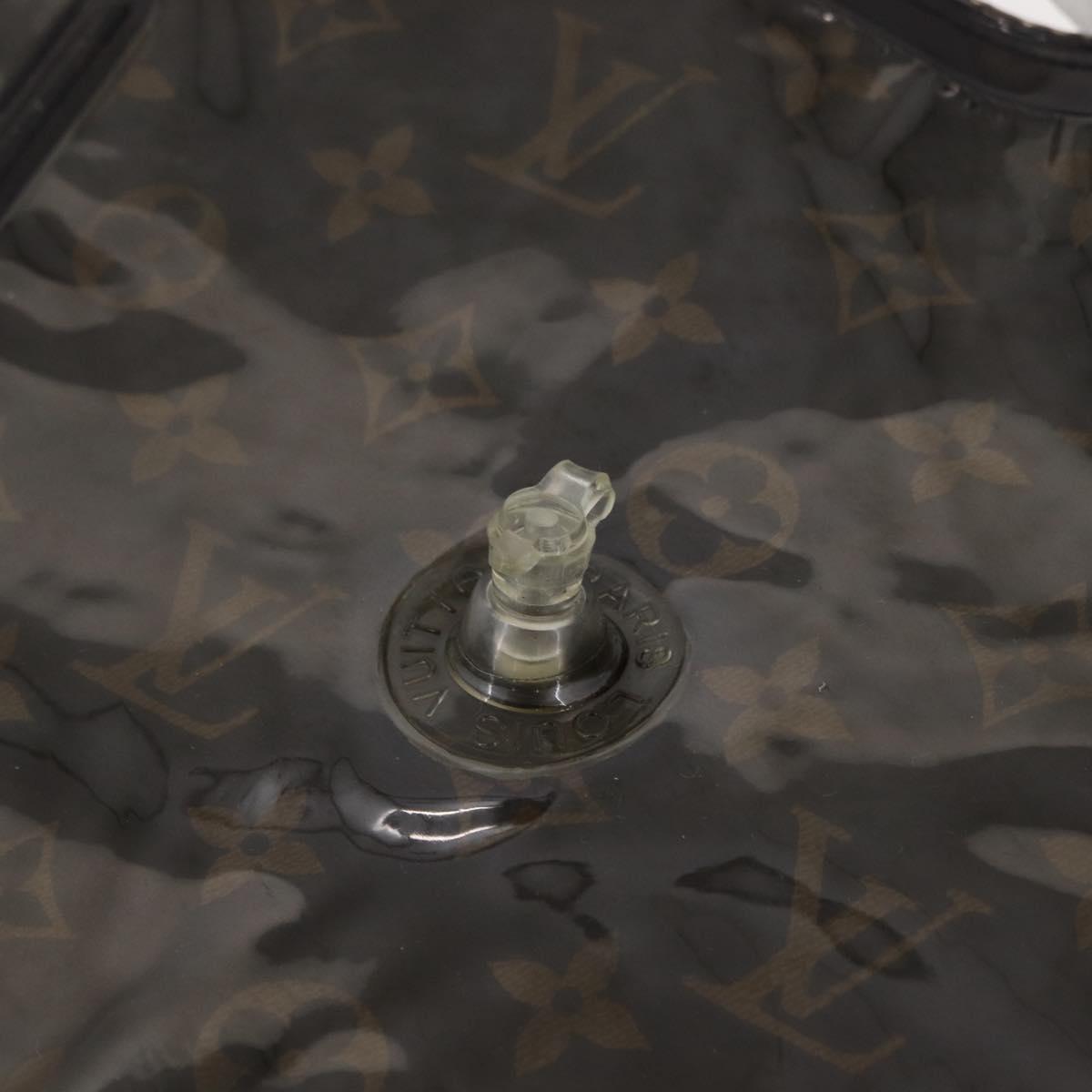 LOUIS VUITTON Monogram Best Inflatable Jacket Vinyl 48 LV Auth bs37442V