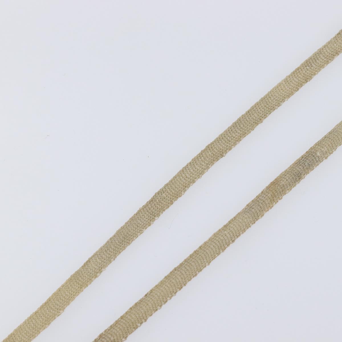 CHANEL Camelia Choker Necklace plastic Clear CC Auth bs37450