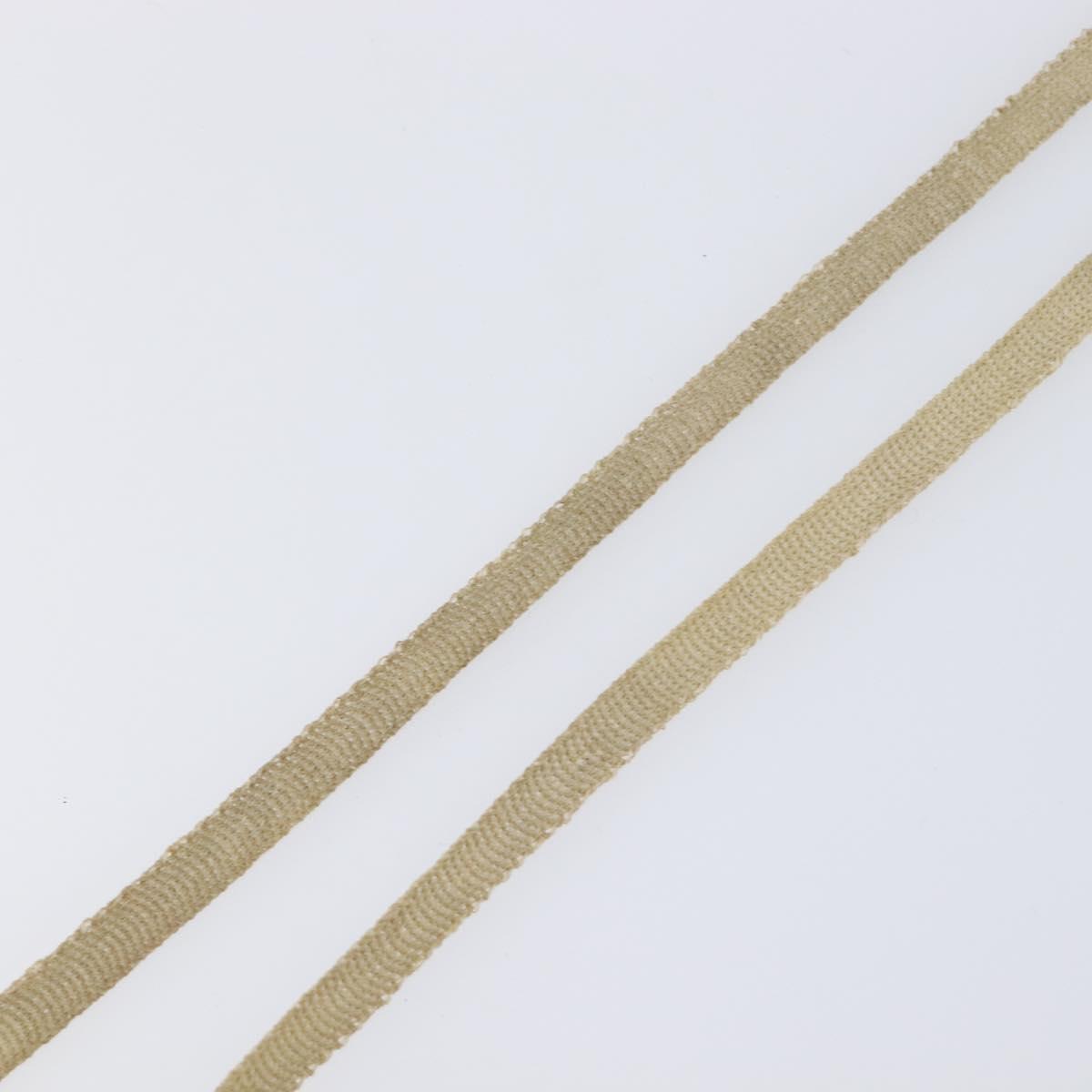 CHANEL Camelia Choker Necklace plastic Clear CC Auth bs37450