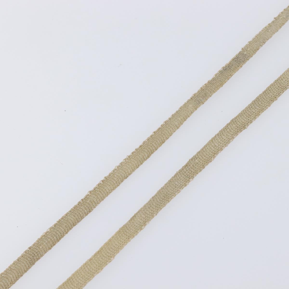 CHANEL Camelia Choker Necklace plastic Clear CC Auth bs37450