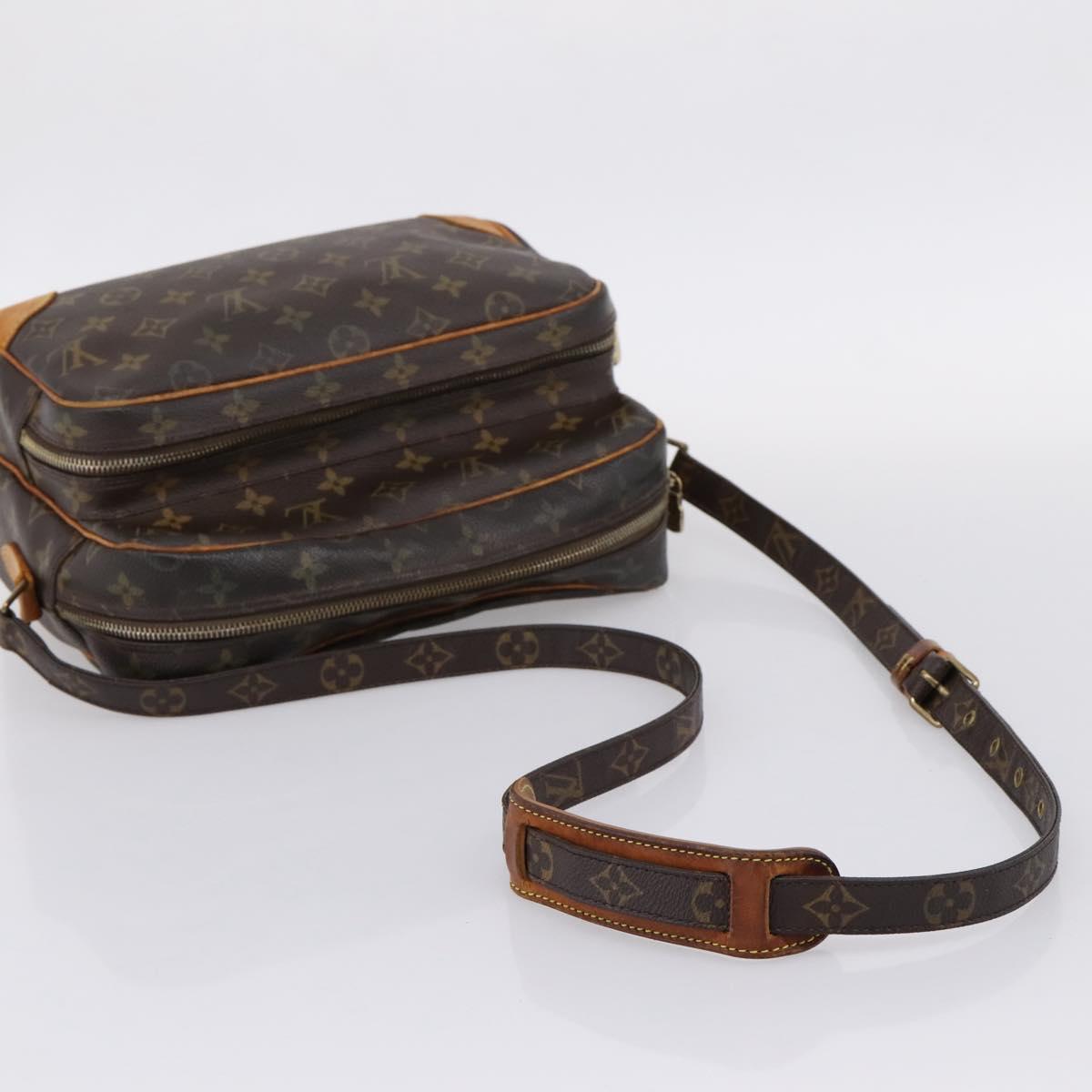 LOUIS VUITTON Monogram Nile Shoulder Bag M45244 LV Auth bs37459