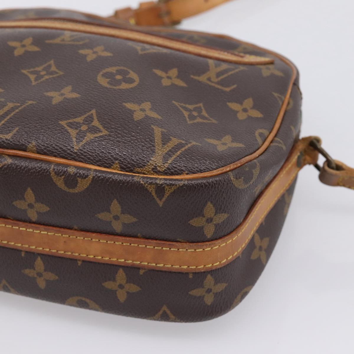 LOUIS VUITTON Monogram Senlis Shoulder Bag M51222 LV Auth bs37463