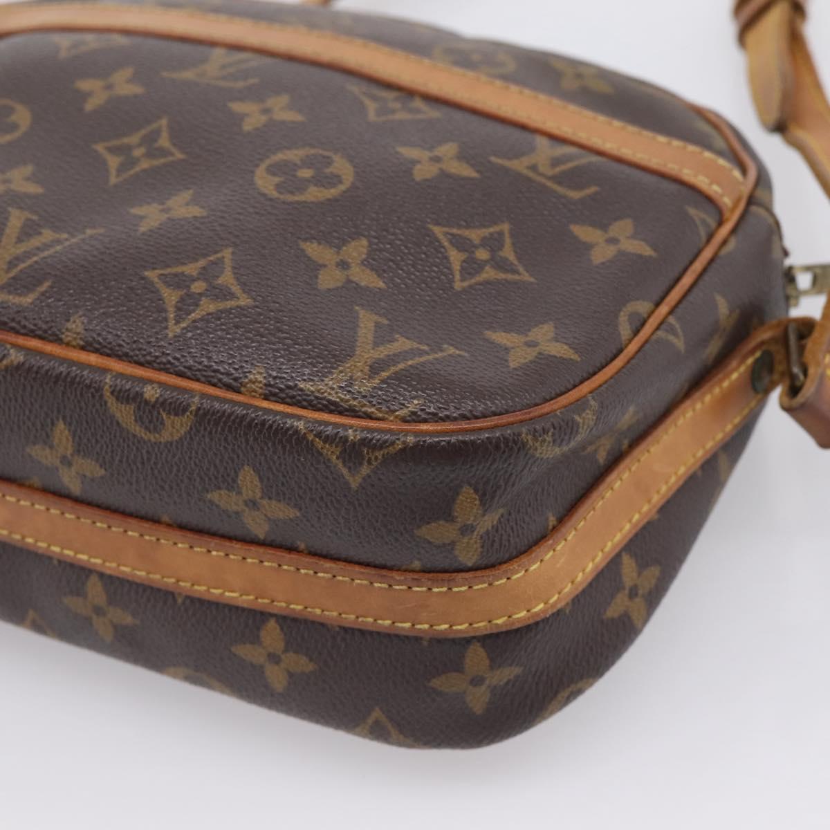 LOUIS VUITTON Monogram Senlis Shoulder Bag M51222 LV Auth bs37463