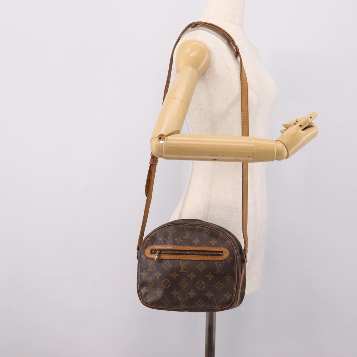LOUIS VUITTON Monogram Senlis Shoulder Bag M51222 LV Auth bs37463