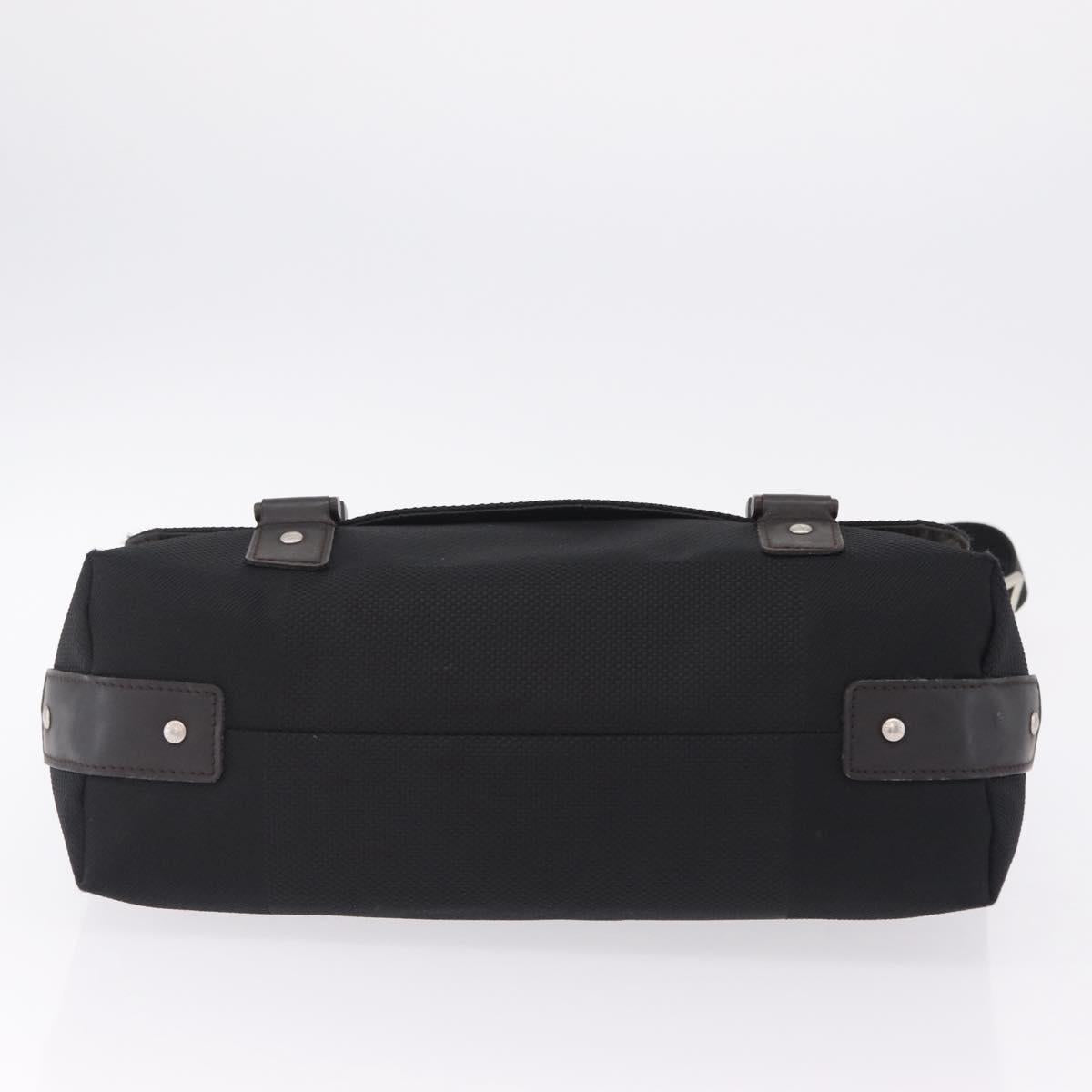 LOUIS VUITTON Damier Geant Roux Shoulder Bag Black M93079 LV Auth bs37464