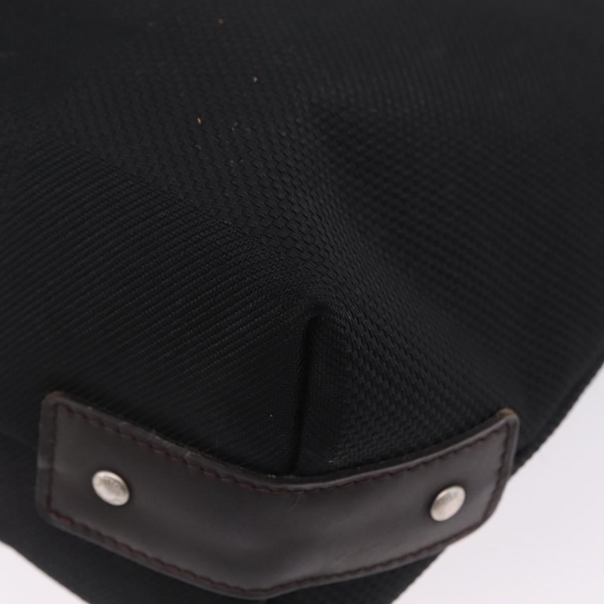 LOUIS VUITTON Damier Geant Roux Shoulder Bag Black M93079 LV Auth bs37464