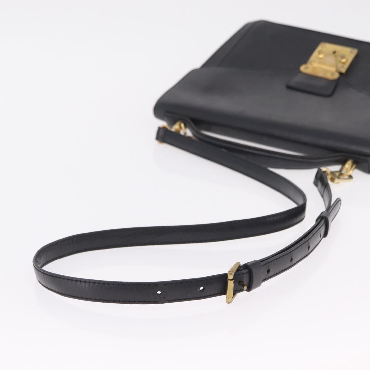 LOUIS VUITTON Epi Monceau 28 Hand Bag Black M52122 LV Auth bs37487
