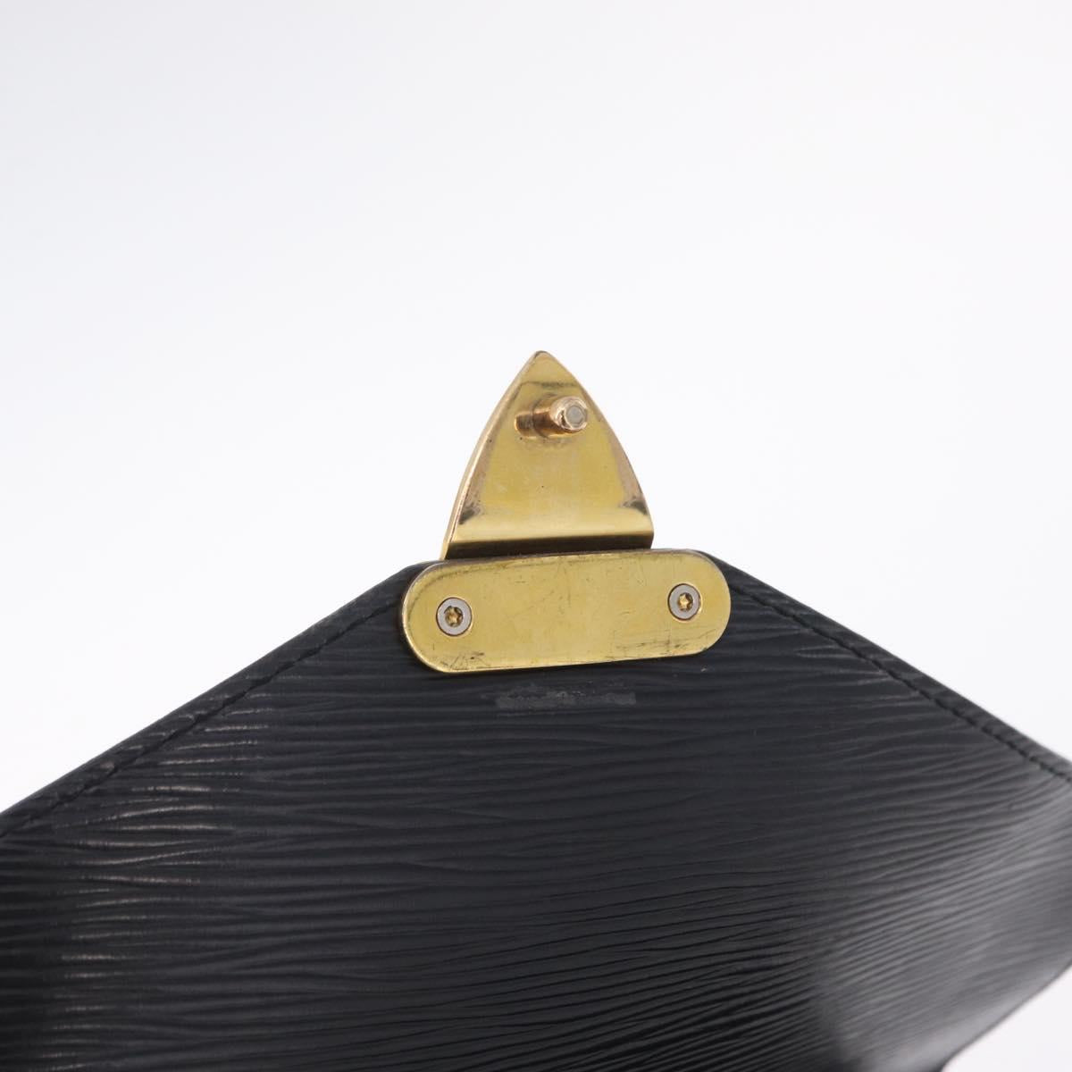 LOUIS VUITTON Epi Monceau 28 Hand Bag Black M52122 LV Auth bs37487