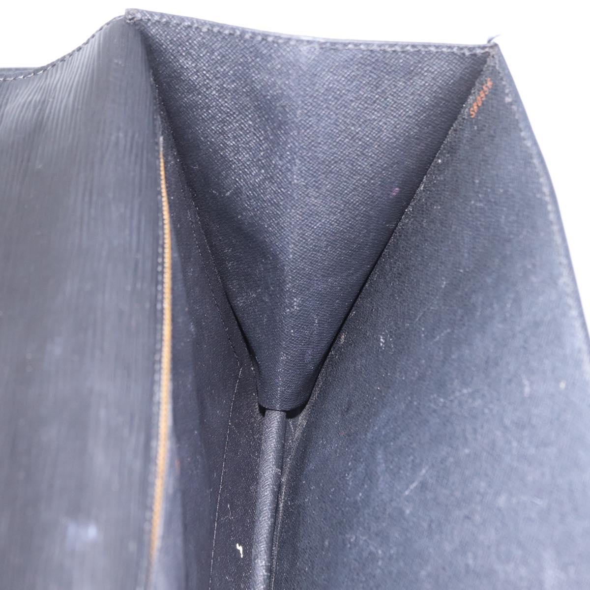 LOUIS VUITTON Epi Monceau 28 Hand Bag Black M52122 LV Auth bs37487
