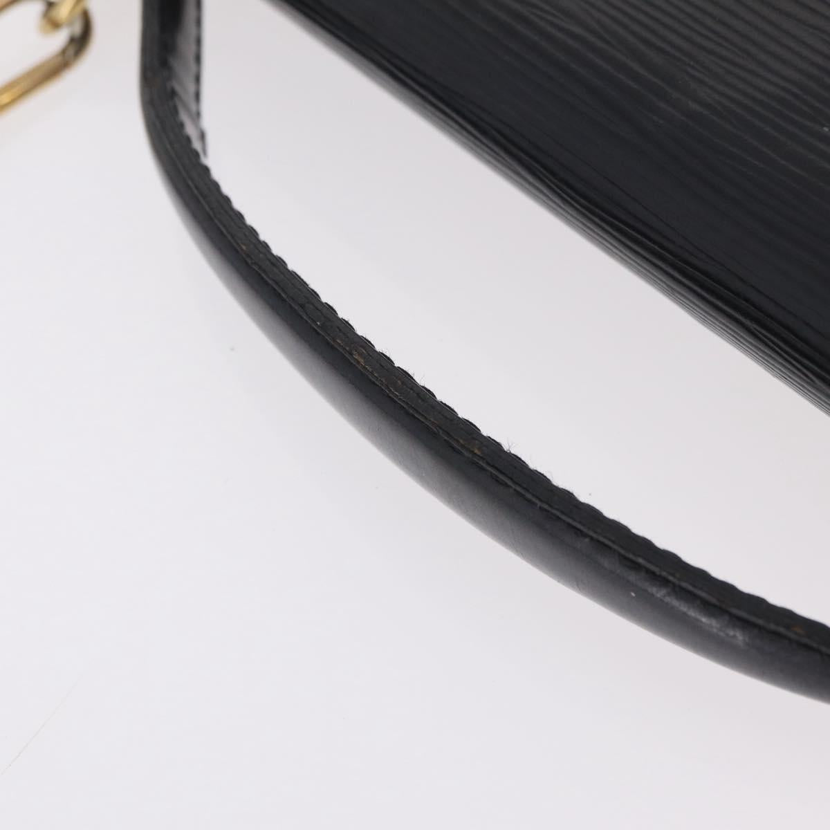 LOUIS VUITTON Epi Monceau 28 Hand Bag Black M52122 LV Auth bs37487