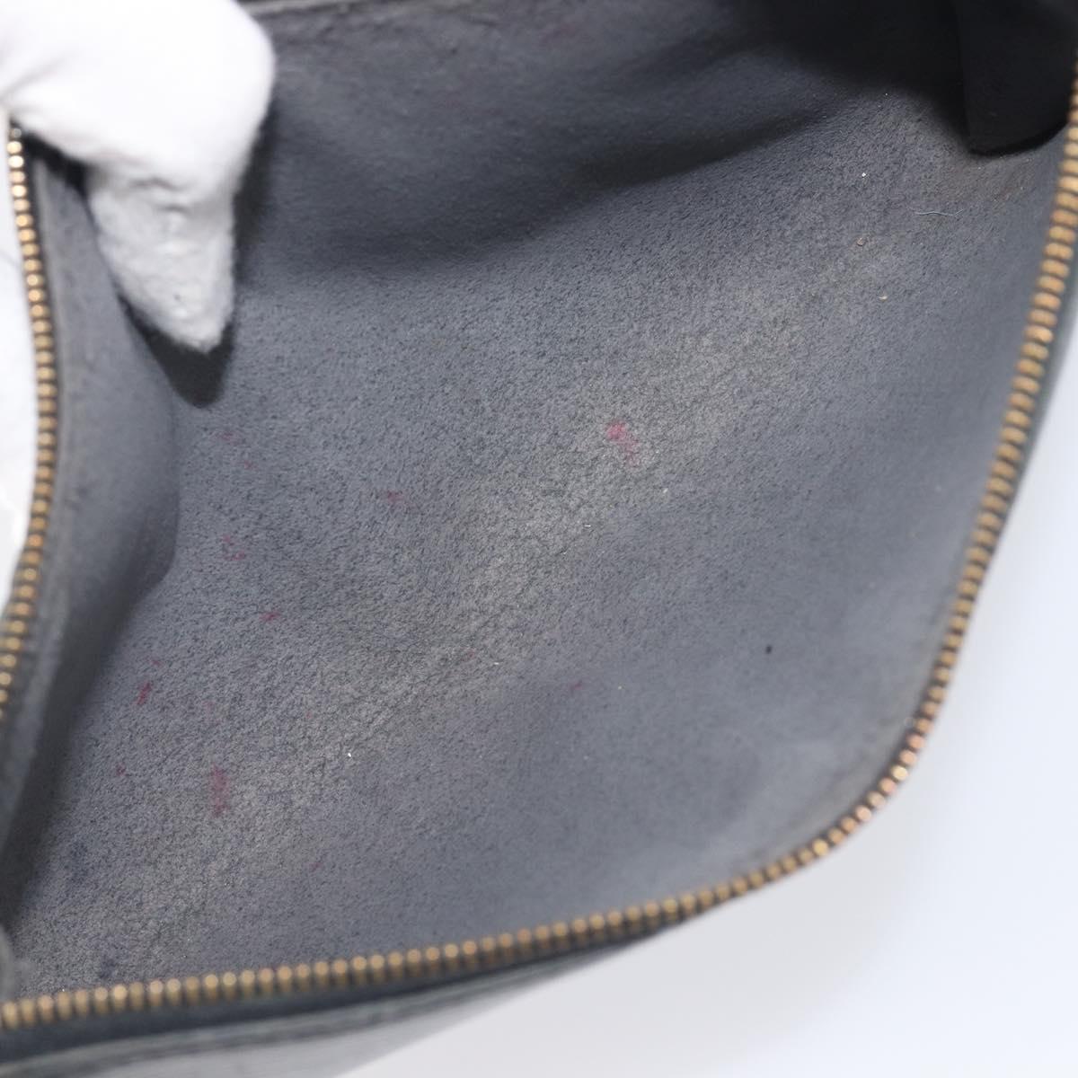 LOUIS VUITTON Epi Pochette Accessoires Pouch Black M52982 LV Auth bs37494