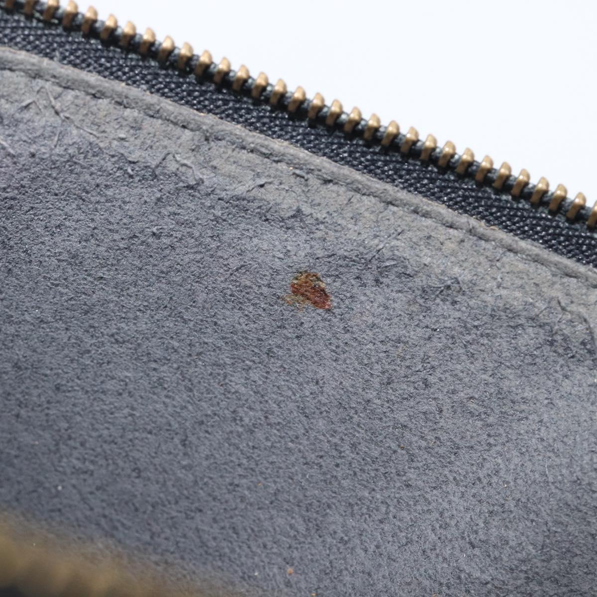 LOUIS VUITTON Epi Pochette Accessoires Pouch Black M52982 LV Auth bs37494