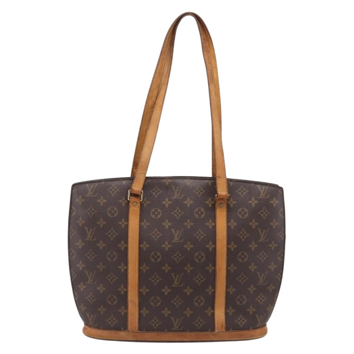 LOUIS VUITTON Monogram Babylone Tote Bag M51102 LV Auth bs37505