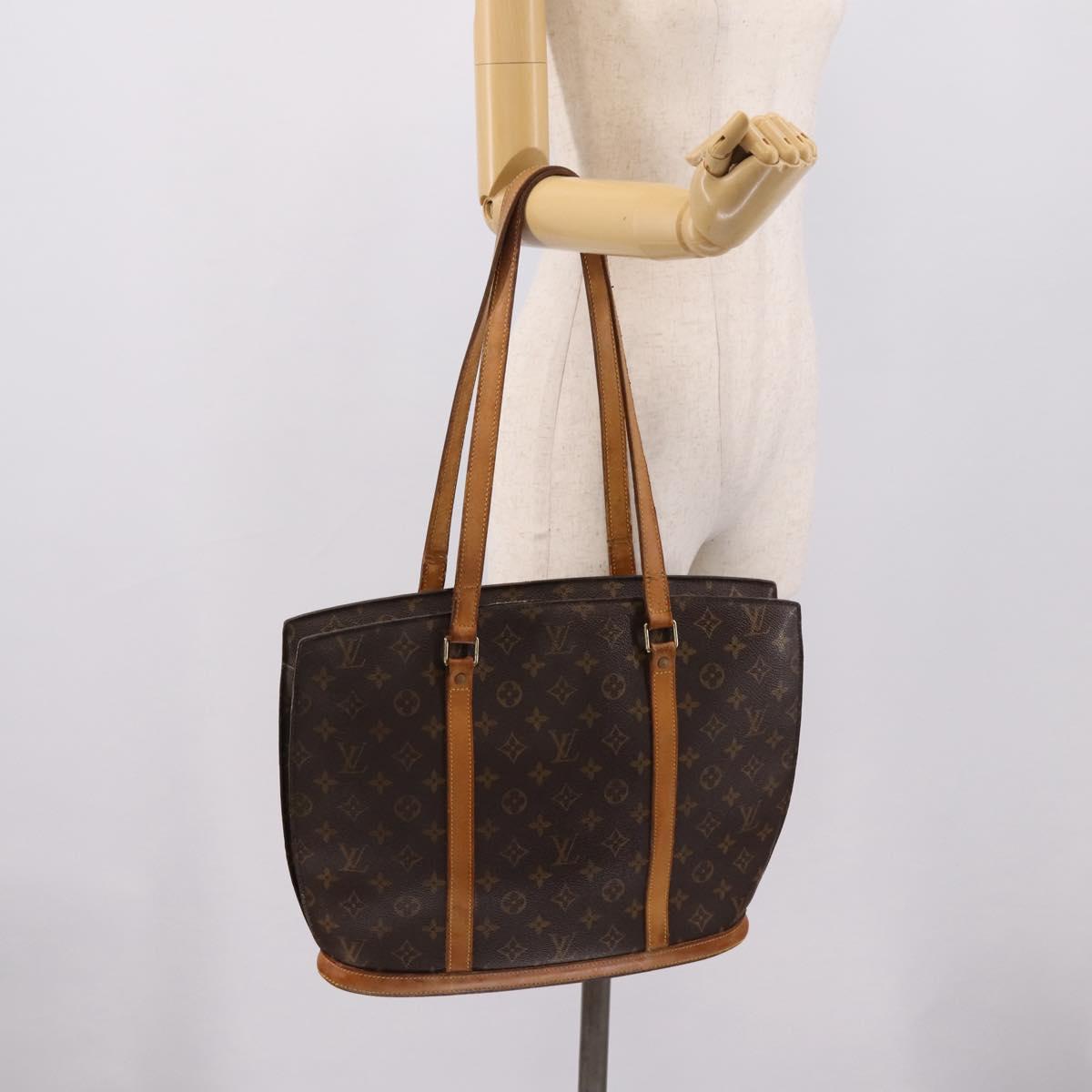 LOUIS VUITTON Monogram Babylone Tote Bag M51102 LV Auth bs37505