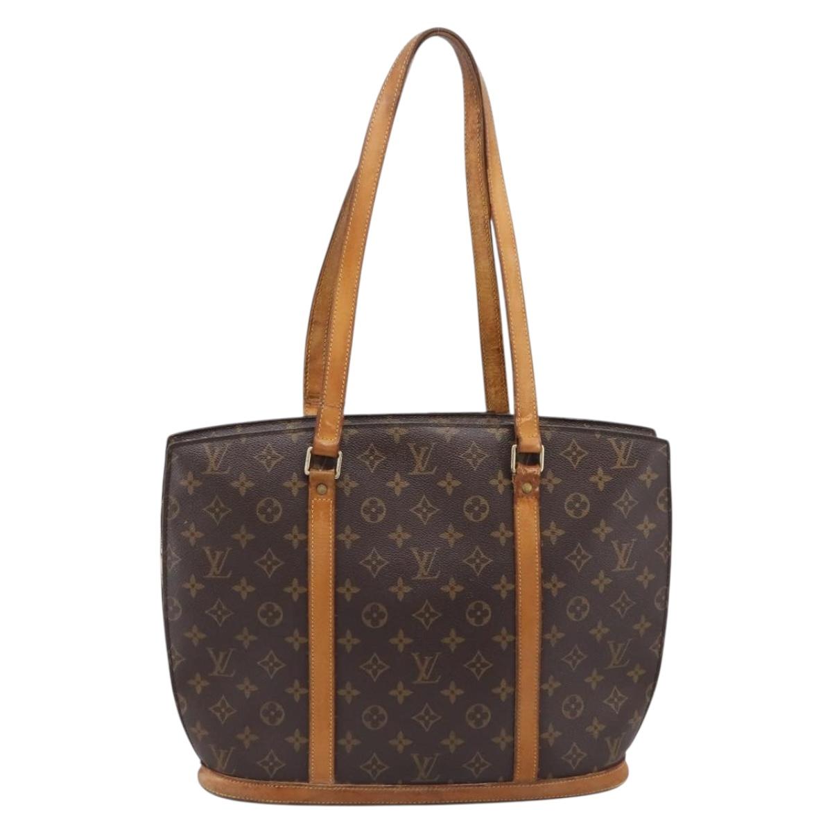 LOUIS VUITTON Monogram Babylone Tote Bag M51102 LV Auth bs37505