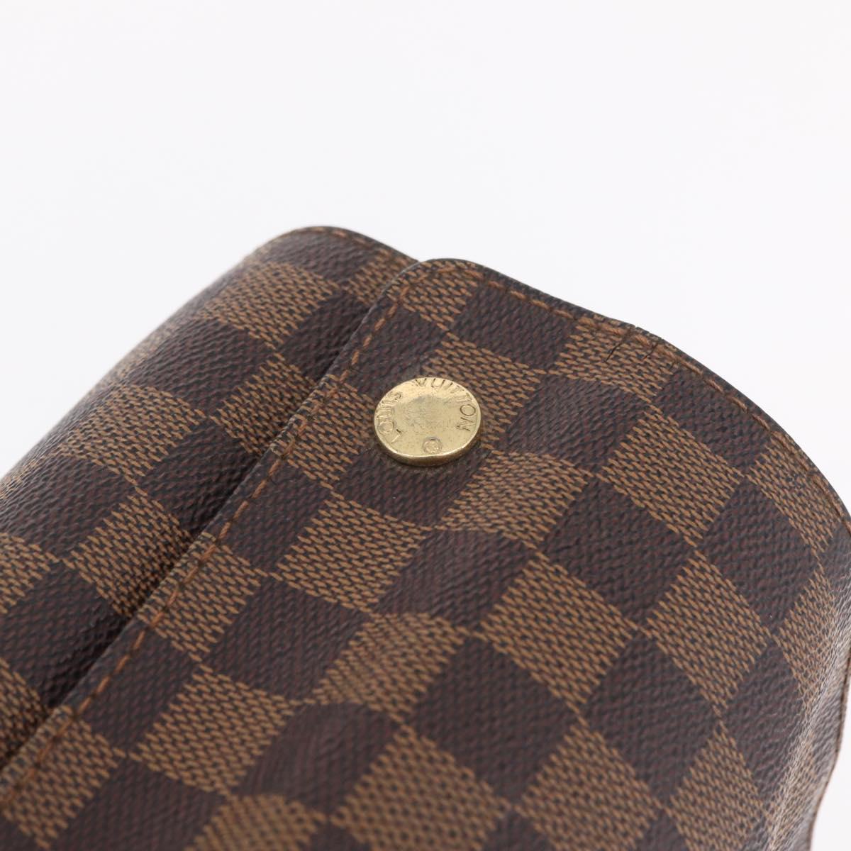 LOUIS VUITTON Damier Ebene Naviglio Shoulder Bag N45255 LV Auth bs37506