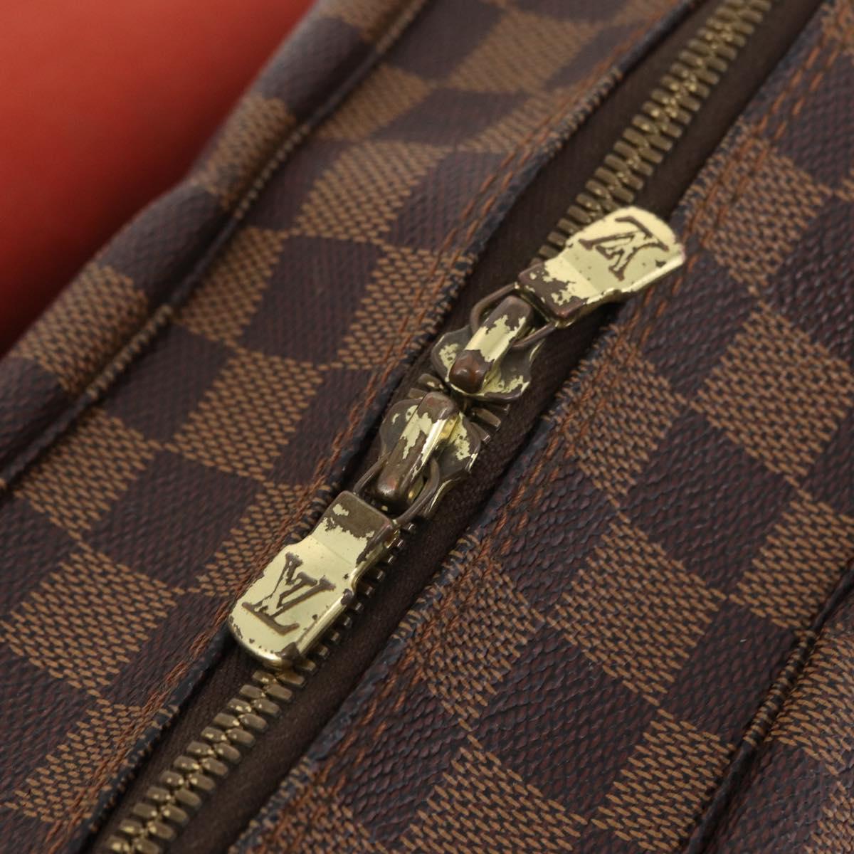 LOUIS VUITTON Damier Ebene Naviglio Shoulder Bag N45255 LV Auth bs37506