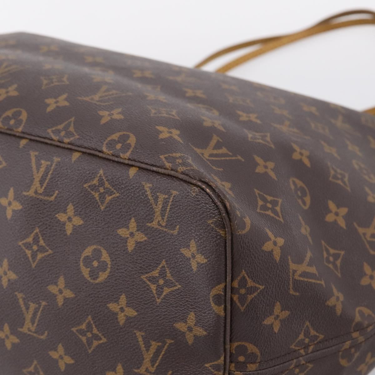 LOUIS VUITTON Monogram Neverfull GM Tote Bag M40157 LV Auth bs37514
