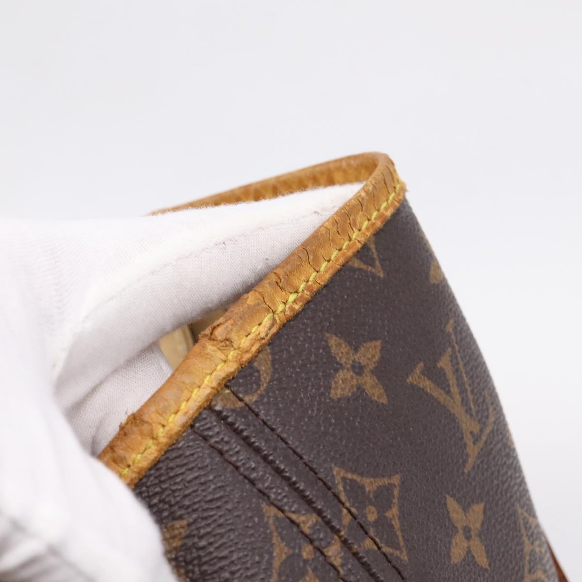 LOUIS VUITTON Monogram Neverfull GM Tote Bag M40157 LV Auth bs37514