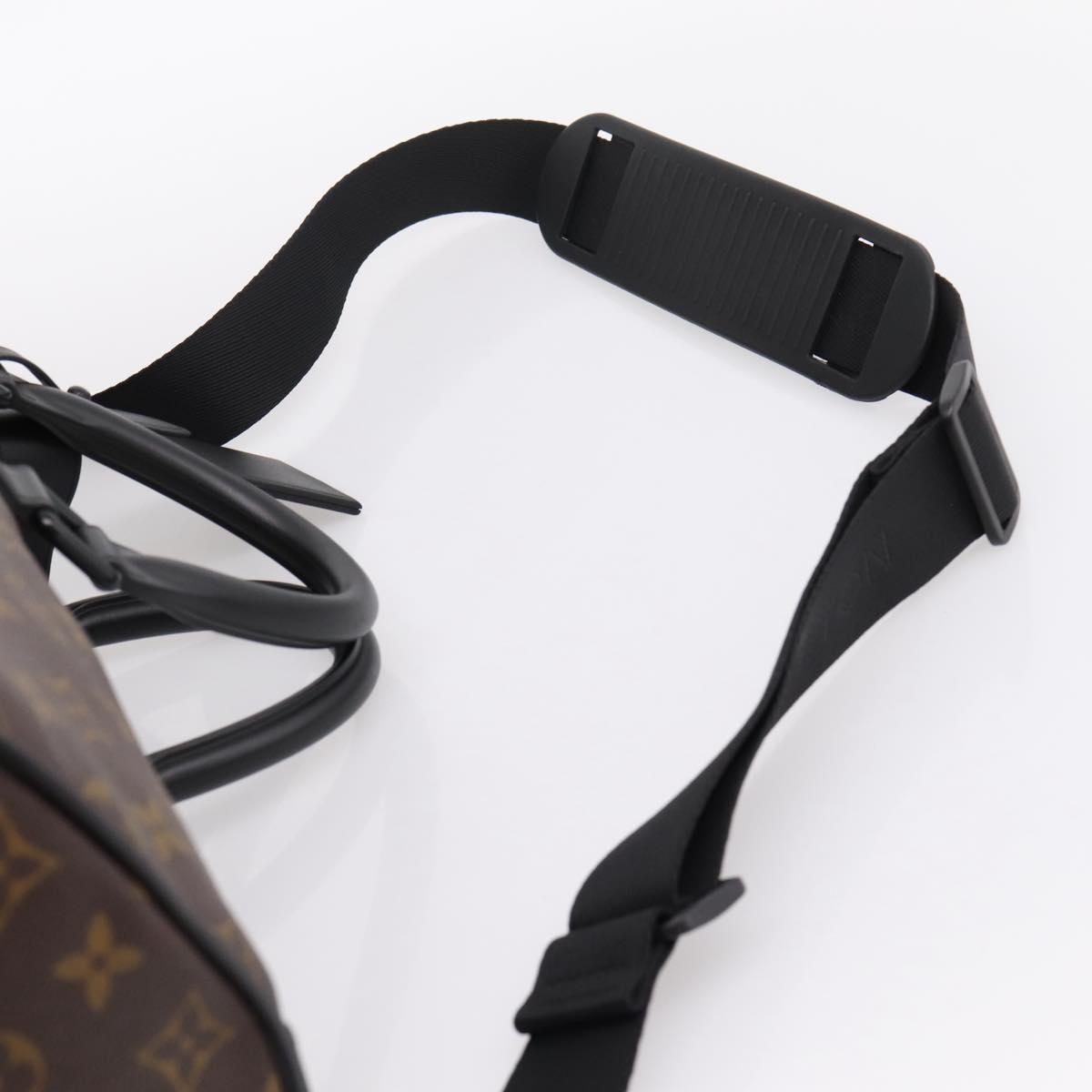 LOUIS VUITTON Waterproof Keepall Bandouliere55 Bag M41411 LV Auth bs37515