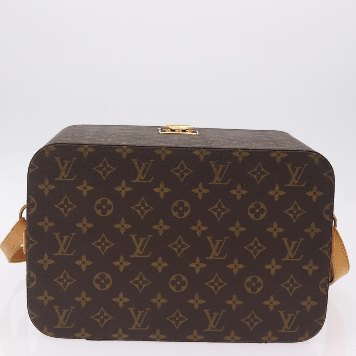 LOUIS VUITTON Monogram Makeup Box Shoulder Bag LV Auth bs37521