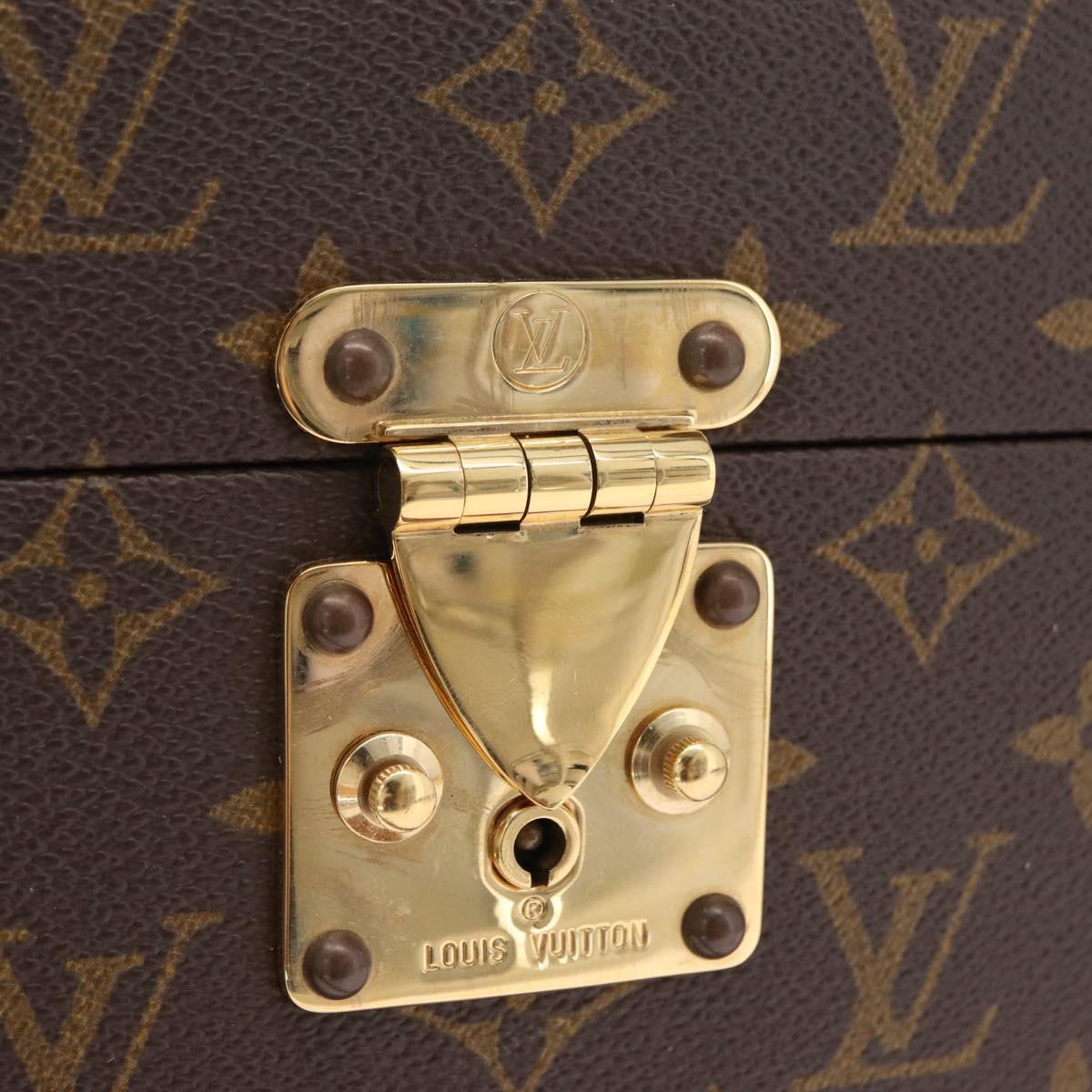 LOUIS VUITTON Monogram Makeup Box Shoulder Bag LV Auth bs37521