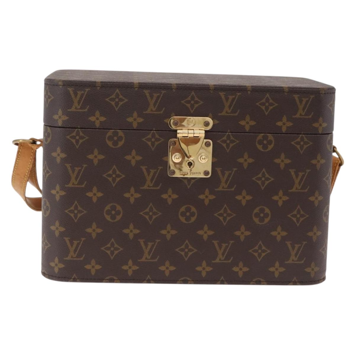 LOUIS VUITTON Monogram Makeup Box Shoulder Bag LV Auth bs37521
