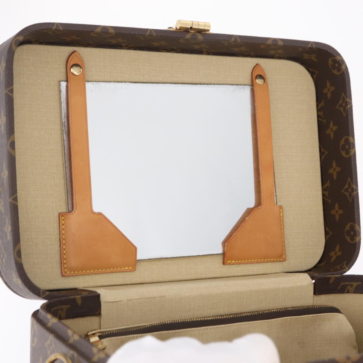 LOUIS VUITTON Monogram Makeup Box Shoulder Bag LV Auth bs37521