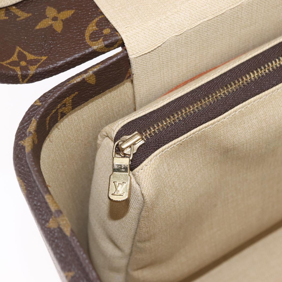 LOUIS VUITTON Monogram Makeup Box Shoulder Bag LV Auth bs37521