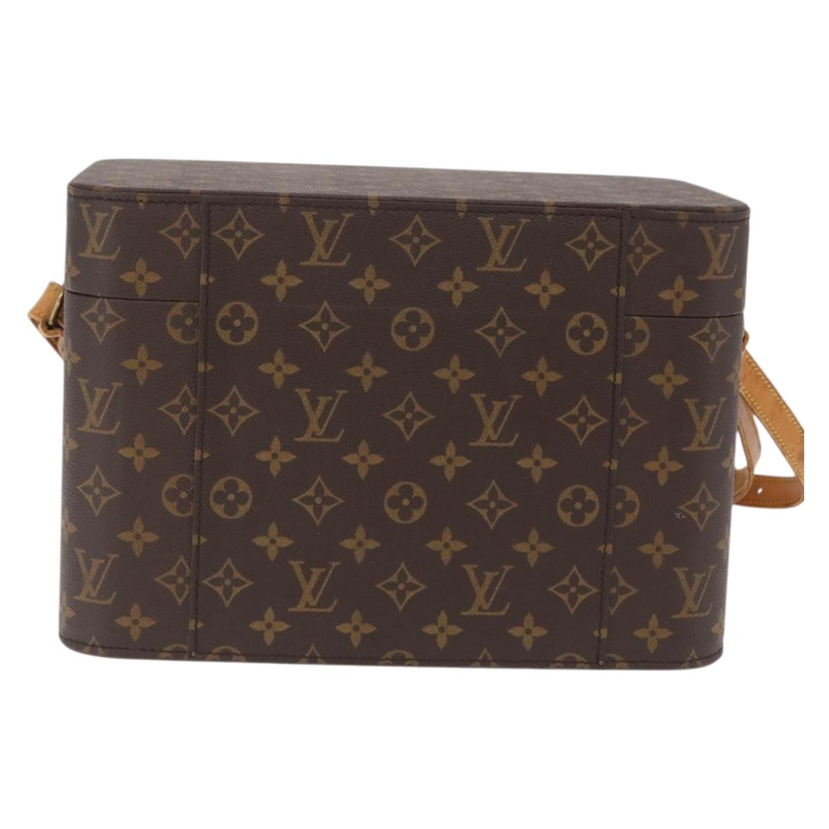 LOUIS VUITTON Monogram Makeup Box Shoulder Bag LV Auth bs37521