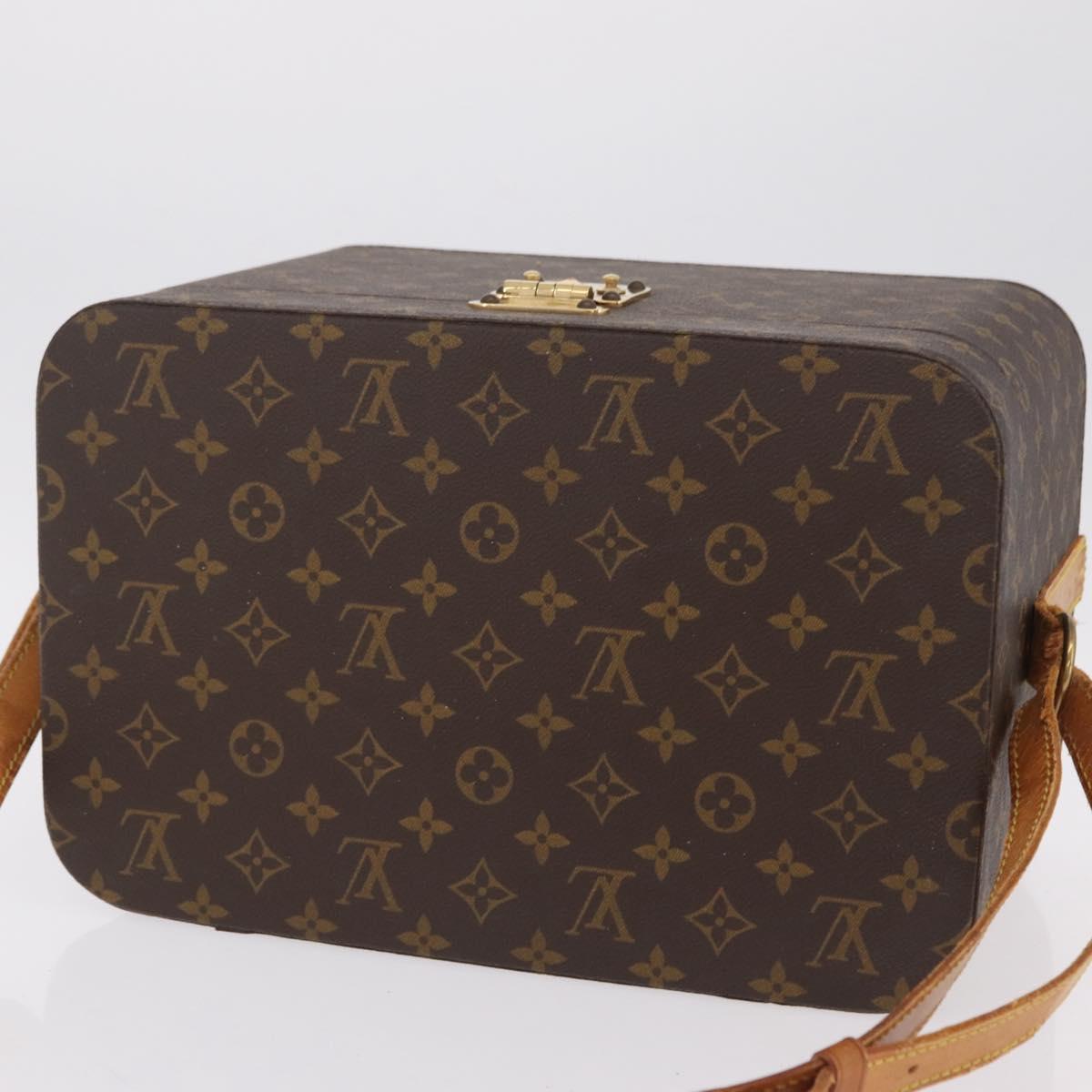 LOUIS VUITTON Monogram Makeup Box Shoulder Bag LV Auth bs37521