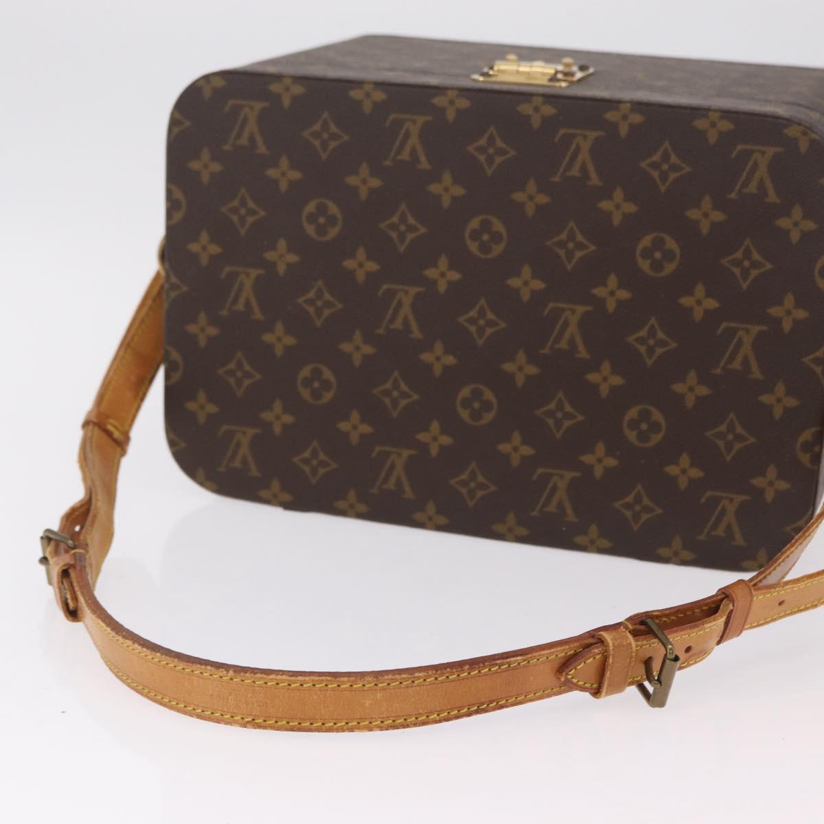 LOUIS VUITTON Monogram Makeup Box Shoulder Bag LV Auth bs37521