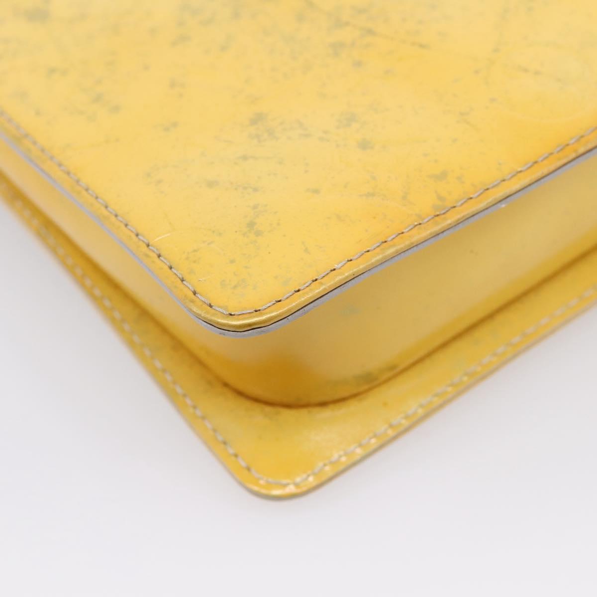 LOUIS VUITTON Monogram Vernis Motto Accessory Pouch Gris M91030 LV Auth bs37532