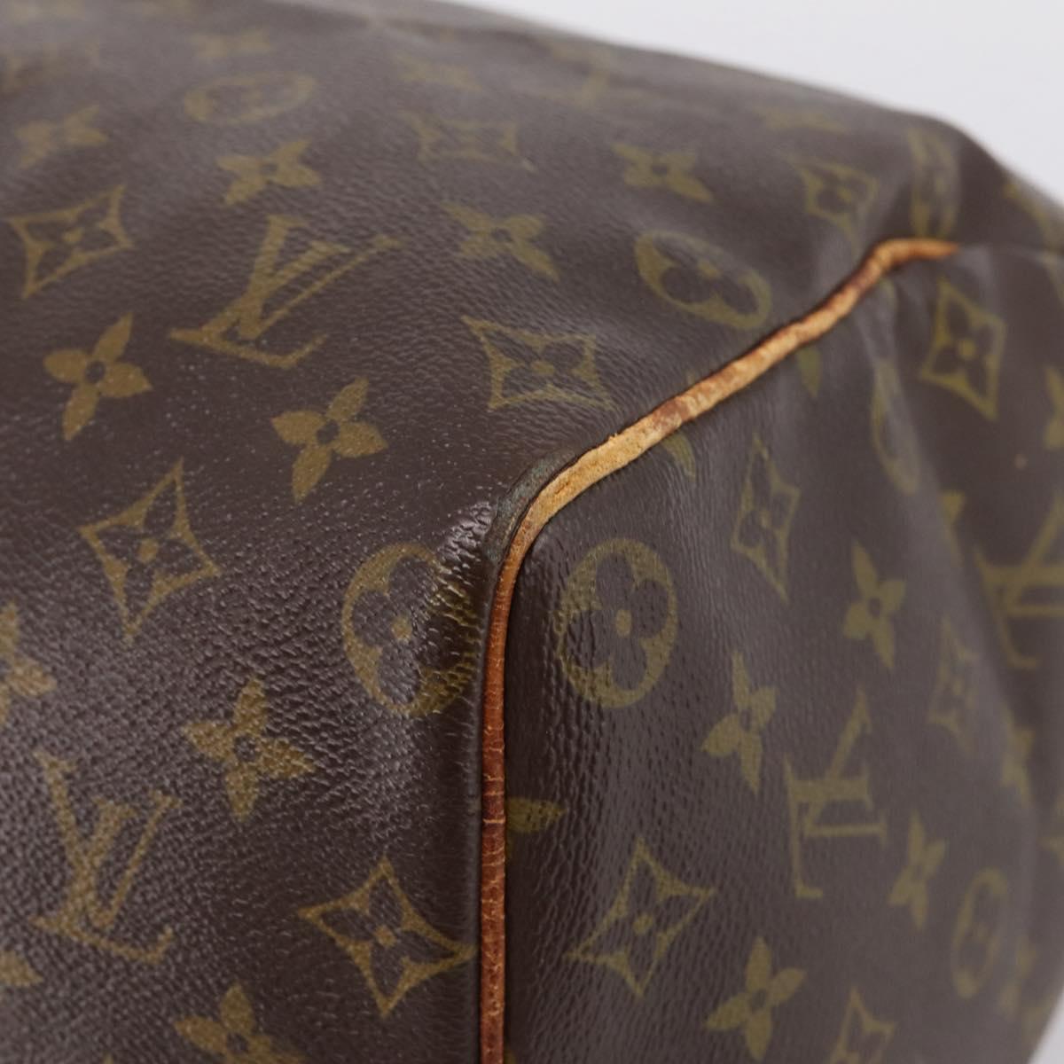 LOUIS VUITTON Monogram Speedy 40 Hand Bag M41522 LV Auth bs37551