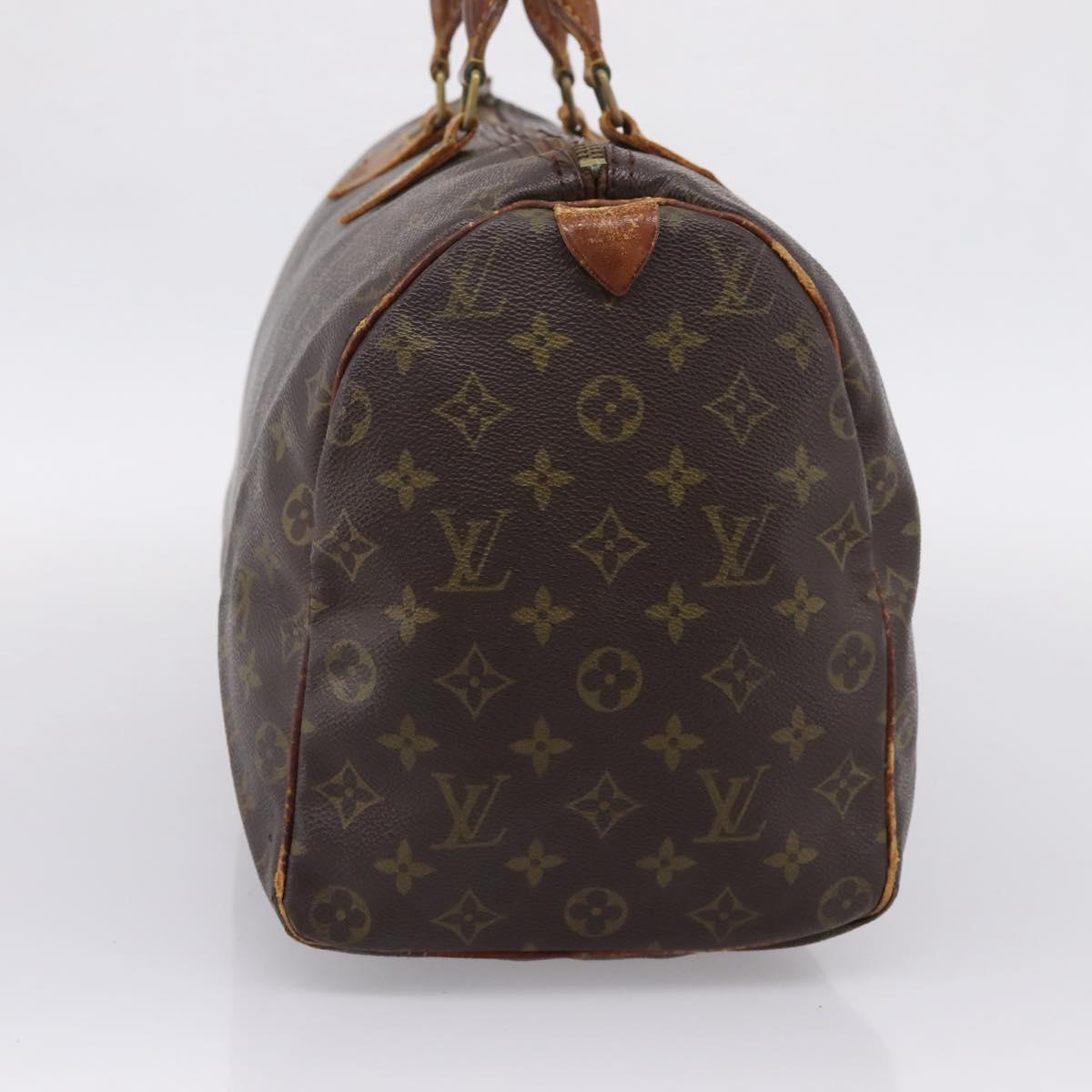 LOUIS VUITTON Monogram Speedy 40 Hand Bag M41522 LV Auth bs37551