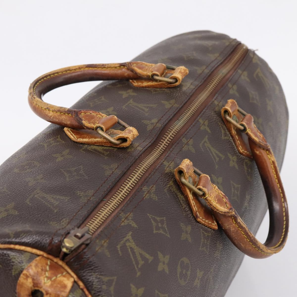 LOUIS VUITTON Monogram Speedy 40 Hand Bag M41522 LV Auth bs37551