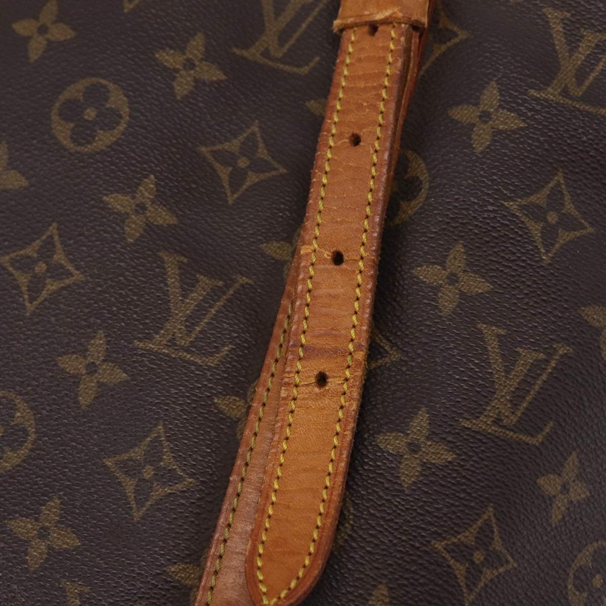 LOUIS VUITTON Monogram Bucket GM Shoulder Bag M42236 LV Auth bs37556