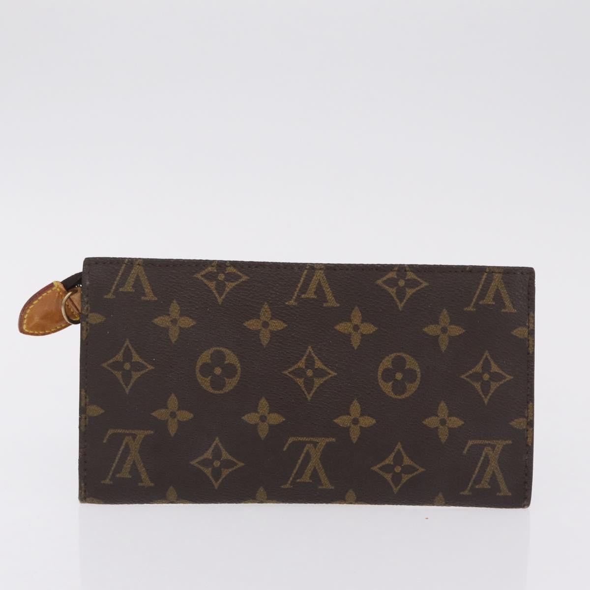 LOUIS VUITTON Monogram Bucket GM Shoulder Bag M42236 LV Auth bs37556