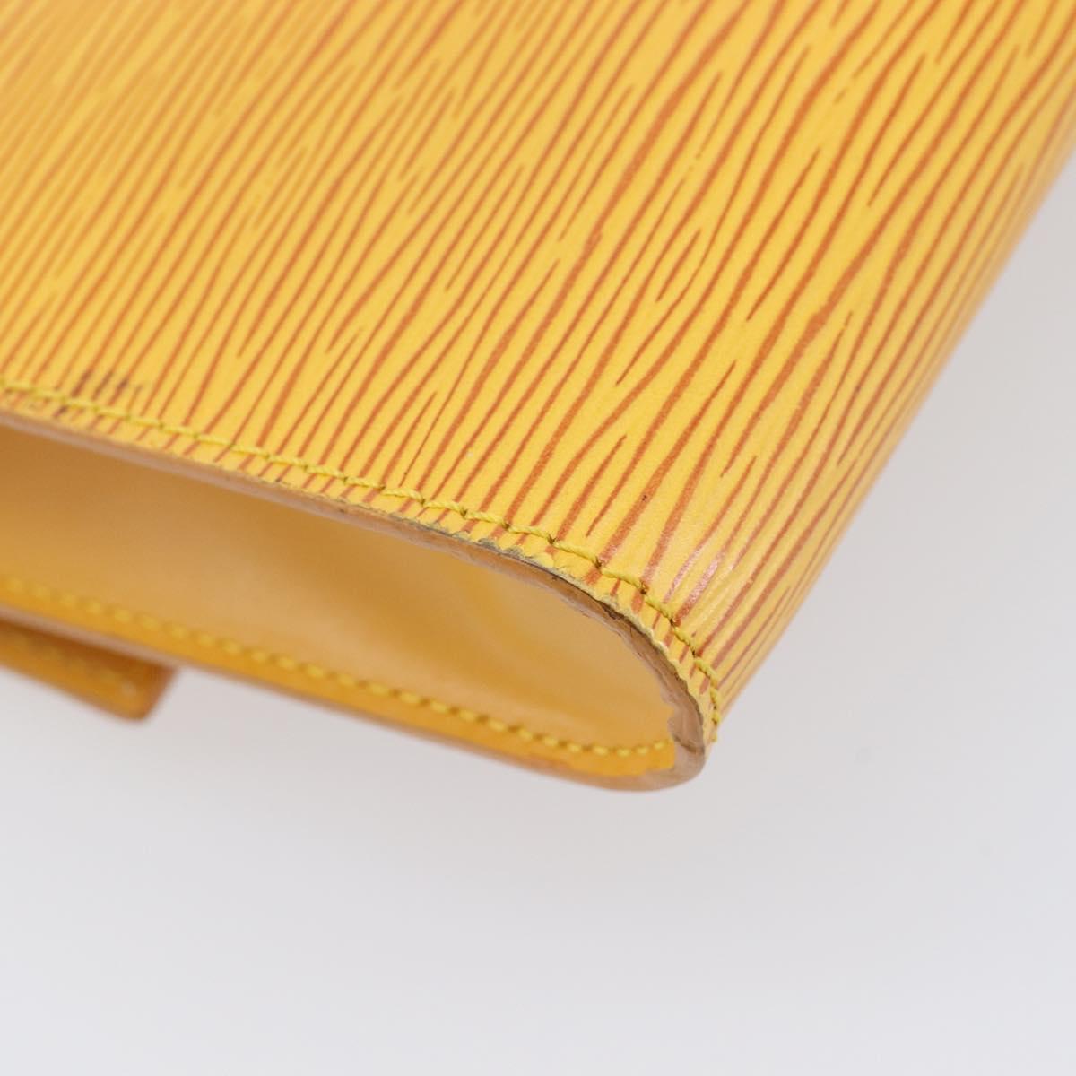 LOUIS VUITTON Epi Arsch Shoulder Bag Yellow M52579 LV Auth bs37605A