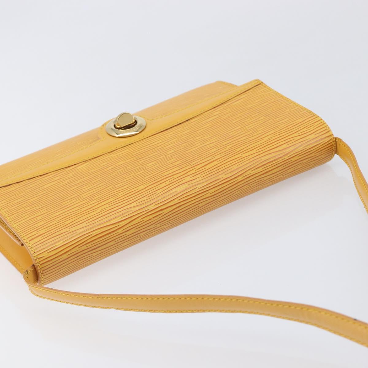 LOUIS VUITTON Epi Arsch Shoulder Bag Yellow M52579 LV Auth bs37605A