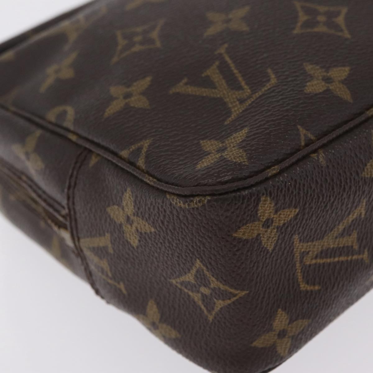 LOUIS VUITTON Monogram Trousse Toilette 23 Clutch Bag M47524 LV Auth bs37609
