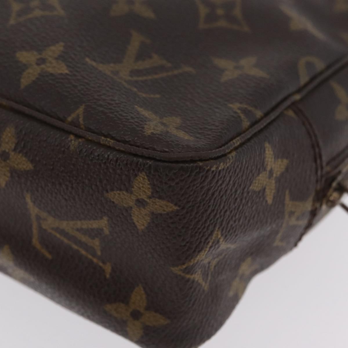 LOUIS VUITTON Monogram Trousse Toilette 23 Clutch Bag M47524 LV Auth bs37609