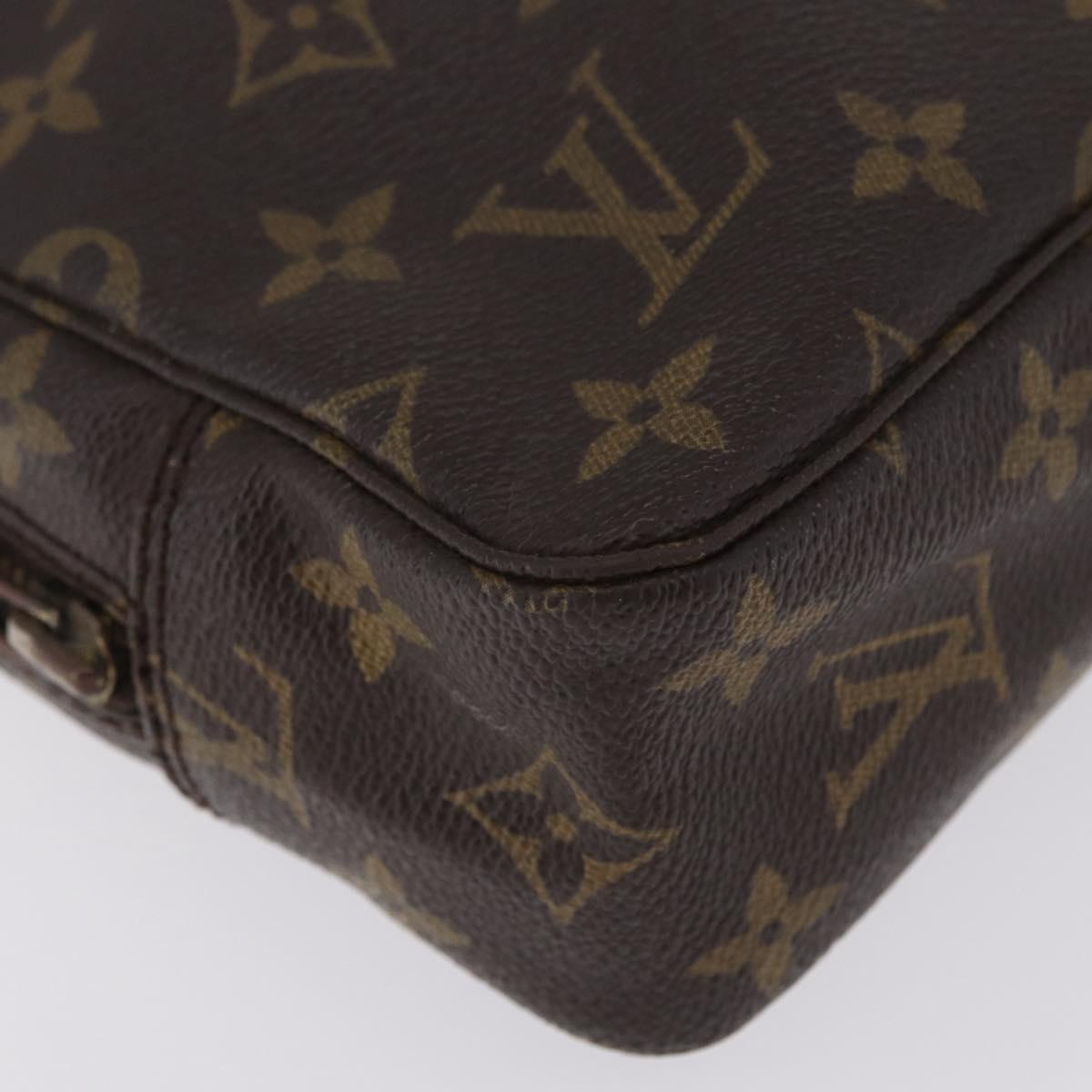 LOUIS VUITTON Monogram Trousse Toilette 23 Clutch Bag M47524 LV Auth bs37609