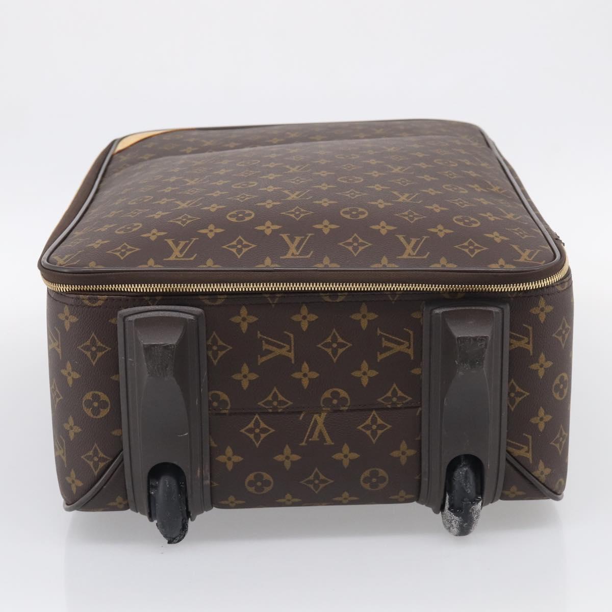 LOUIS VUITTON Monogram Pegas 55 Suitcase M23294 LV Auth bs37632A