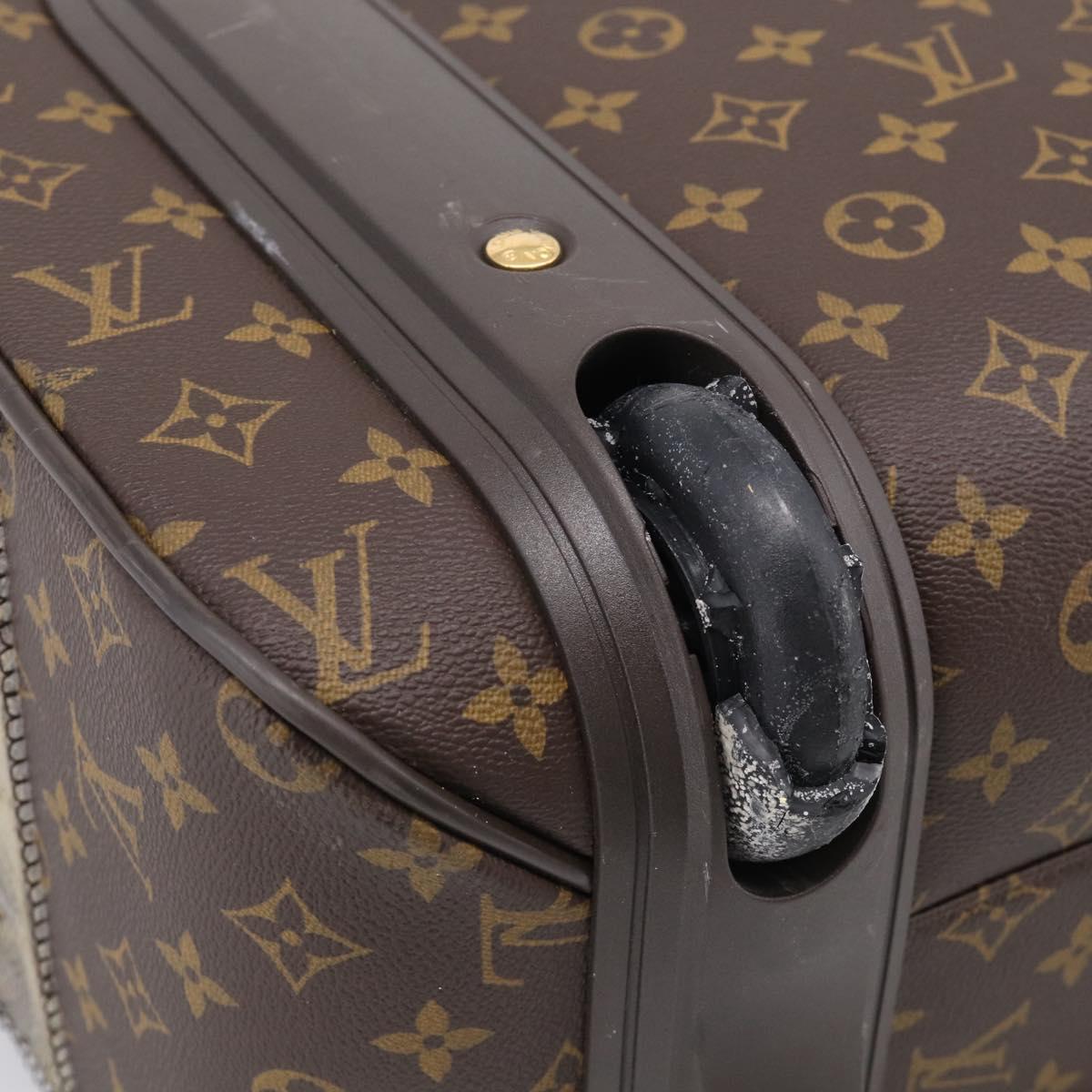 LOUIS VUITTON Monogram Pegas 55 Suitcase M23294 LV Auth bs37632A
